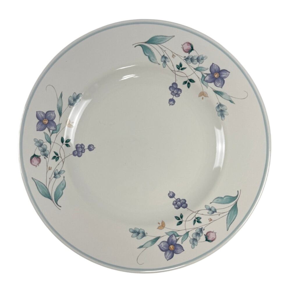 Vintage 90s Pfaltzgraff April Floral Salad Dessert Plates Set of 8